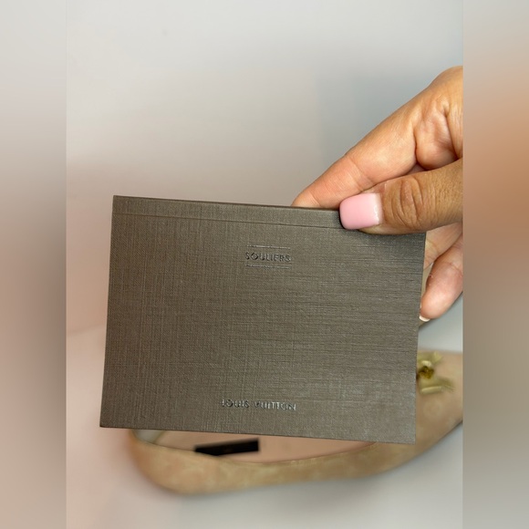 Louis Vuitton Mini Lin Ballet Flats Light Pink Size 36.5 - Picture 4 of 12